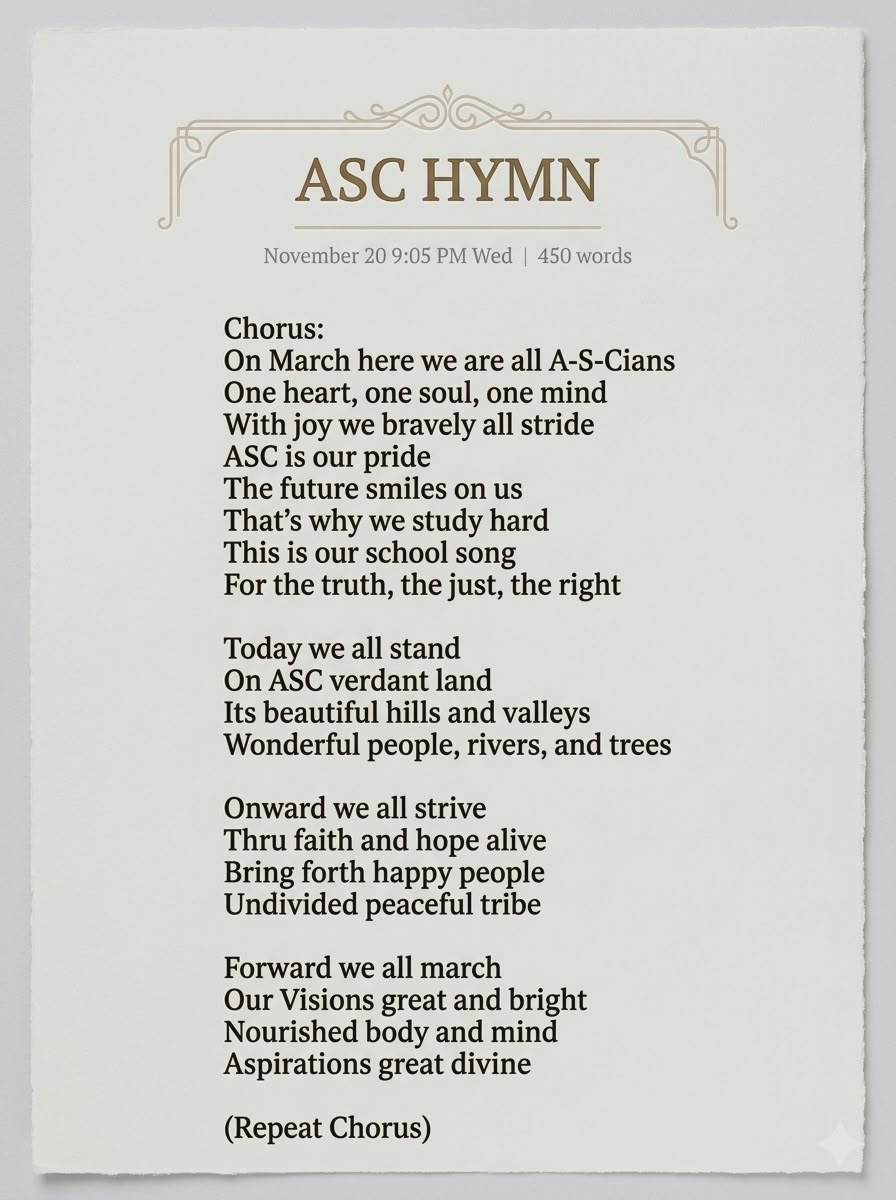 College Hymn
